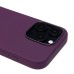 Чехол-накладка для Apple iPhone 16 Pro (сливовый) ORG Silicone Case SafeMag с анимацией