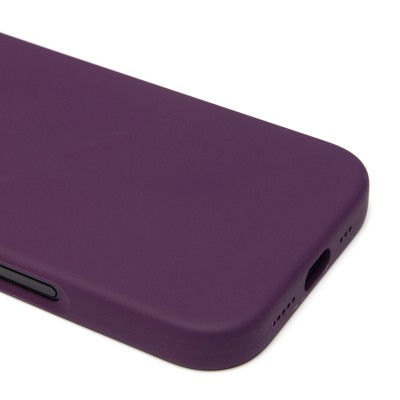 Чехол-накладка для Apple iPhone 16 Pro (сливовый) ORG Silicone Case SafeMag с анимацией