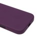 Чехол-накладка для Apple iPhone 16 Pro (сливовый) ORG Silicone Case SafeMag с анимацией