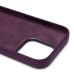 Чехол-накладка для Apple iPhone 16 Pro (сливовый) ORG Silicone Case SafeMag с анимацией