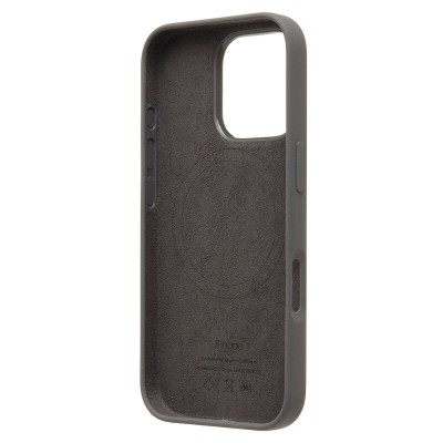Чехол-накладка для Apple iPhone 16 Pro (каменный серый) ORG Silicone Case SafeMag с анимацией