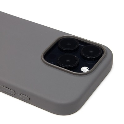 Чехол-накладка для Apple iPhone 16 Pro (каменный серый) ORG Silicone Case SafeMag с анимацией