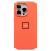 Чехол-накладка для Apple iPhone 16 Pro (мандариновый) ORG Silicone Case SafeMag с анимацией