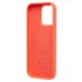 Чехол-накладка для Apple iPhone 16 Pro (мандариновый) ORG Silicone Case SafeMag с анимацией