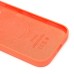 Чехол-накладка для Apple iPhone 16 Pro (мандариновый) ORG Silicone Case SafeMag с анимацией