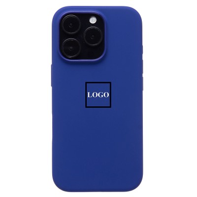 Чехол-накладка для Apple iPhone 16 Pro (ультрамарин) ORG Silicone Case SafeMag с анимацией