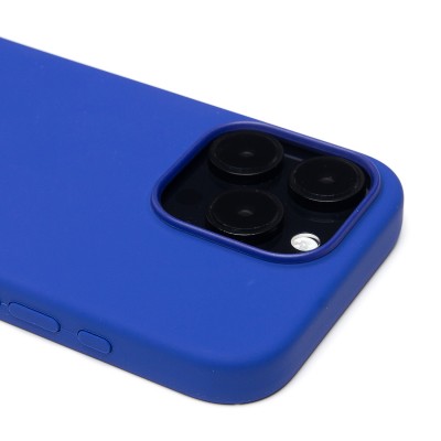 Чехол-накладка для Apple iPhone 16 Pro (ультрамарин) ORG Silicone Case SafeMag с анимацией