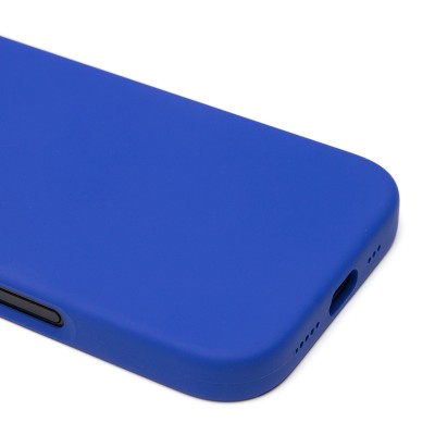 Чехол-накладка для Apple iPhone 16 Pro (ультрамарин) ORG Silicone Case SafeMag с анимацией