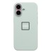 Чехол-накладка для Apple iPhone 16 (аквамарин) ORG Silicone Case SafeMag с анимацией