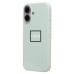 Чехол-накладка для Apple iPhone 16 (аквамарин) ORG Silicone Case SafeMag с анимацией