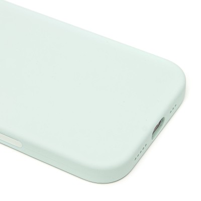 Чехол-накладка для Apple iPhone 16 (аквамарин) ORG Silicone Case SafeMag с анимацией