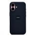 Чехол-накладка для Apple iPhone 16 (черный) ORG Silicone Case SafeMag с анимацией