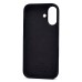 Чехол-накладка для Apple iPhone 16 (черный) ORG Silicone Case SafeMag с анимацией