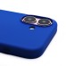 Чехол-накладка для Apple iPhone 16 (бриллиантовый синий) ORG Silicone Case SafeMag с анимацией