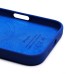 Чехол-накладка для Apple iPhone 16 (бриллиантовый синий) ORG Silicone Case SafeMag с анимацией