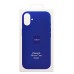 Чехол-накладка для Apple iPhone 16 (бриллиантовый синий) ORG Silicone Case SafeMag с анимацией