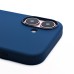 Чехол-накладка для Apple iPhone 16 (темно-синий) ORG Silicone Case SafeMag с анимацией
