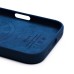 Чехол-накладка для Apple iPhone 16 (темно-синий) ORG Silicone Case SafeMag с анимацией
