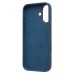 Чехол-накладка для Apple iPhone 16 (джинсовый синий) ORG Silicone Case SafeMag с анимацией