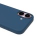 Чехол-накладка для Apple iPhone 16 (джинсовый синий) ORG Silicone Case SafeMag с анимацией