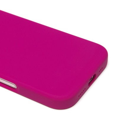 Чехол-накладка для Apple iPhone 16 (фуксия) ORG Silicone Case SafeMag с анимацией