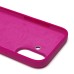 Чехол-накладка для Apple iPhone 16 (фуксия) ORG Silicone Case SafeMag с анимацией