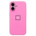 Чехол-накладка для Apple iPhone 16 (цвет пиона) ORG Silicone Case SafeMag с анимацией