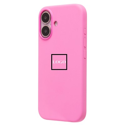 Чехол-накладка для Apple iPhone 16 (цвет пиона) ORG Silicone Case SafeMag с анимацией