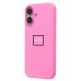 Чехол-накладка для Apple iPhone 16 (цвет пиона) ORG Silicone Case SafeMag с анимацией