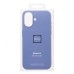 Чехол-накладка для Apple iPhone 16 (барвиночный) ORG Silicone Case SafeMag с анимацией
