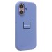 Чехол-накладка для Apple iPhone 16 (барвиночный) ORG Silicone Case SafeMag с анимацией