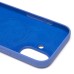Чехол-накладка для Apple iPhone 16 (барвиночный) ORG Silicone Case SafeMag с анимацией