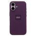 Чехол-накладка для Apple iPhone 16 (сливовый) ORG Silicone Case SafeMag с анимацией