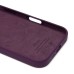 Чехол-накладка для Apple iPhone 16 (сливовый) ORG Silicone Case SafeMag с анимацией