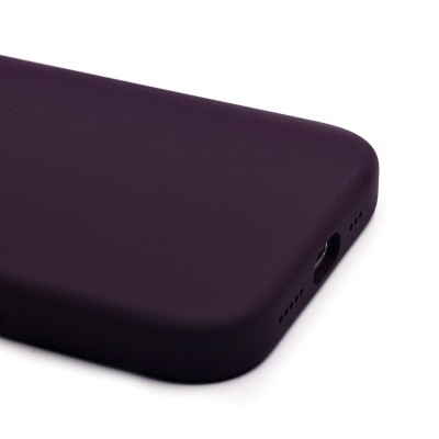 Чехол-накладка для Apple iPhone 16 (сиреневый) ORG Silicone Case SafeMag с анимацией