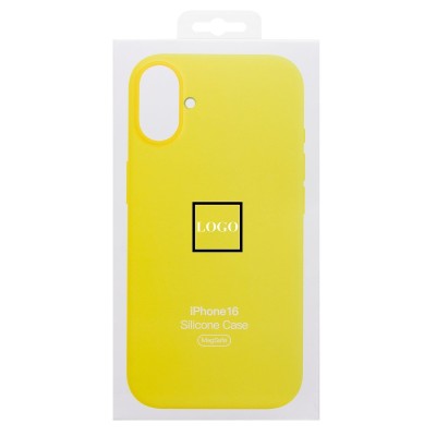 Чехол-накладка для Apple iPhone 16 (карамбола) ORG Silicone Case SafeMag с анимацией