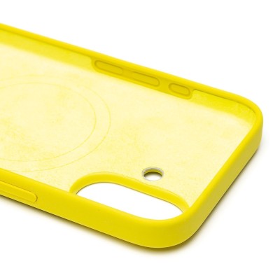 Чехол-накладка для Apple iPhone 16 (карамбола) ORG Silicone Case SafeMag с анимацией