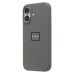 Чехол-накладка для Apple iPhone 16 (каменный серый) ORG Silicone Case SafeMag с анимацией