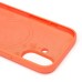 Чехол-накладка для Apple iPhone 16 (мандариновый) ORG Silicone Case SafeMag с анимацией
