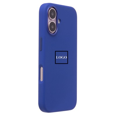 Чехол-накладка для Apple iPhone 16 (ультрамарин) ORG Silicone Case SafeMag с анимацией