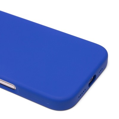 Чехол-накладка для Apple iPhone 16 (ультрамарин) ORG Silicone Case SafeMag с анимацией