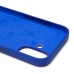 Чехол-накладка для Apple iPhone 16 (ультрамарин) ORG Silicone Case SafeMag с анимацией