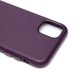 Чехол-накладка для Apple iPhone 11 (багровый) ORG SM002 экокожа SafeMag