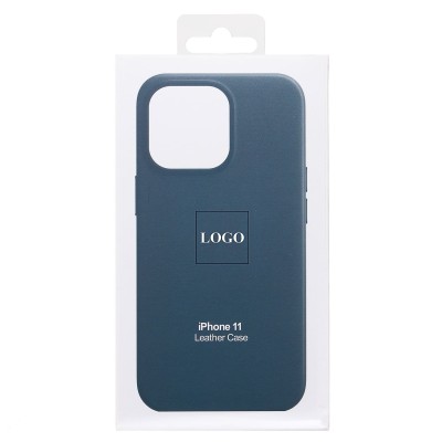 Чехол-накладка для Apple iPhone 11 (тихоокеанский синий) ORG SM002 экокожа SafeMag