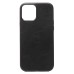Чехол-накладка для Apple iPhone 12 Pro Max (черный) ORG SM002 экокожа SafeMag