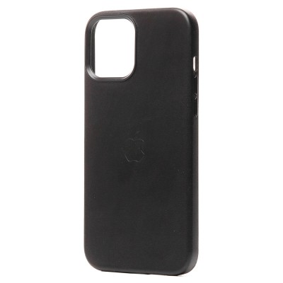 Чехол-накладка для Apple iPhone 12 Pro Max (черный) ORG SM002 экокожа SafeMag