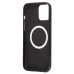 Чехол-накладка для Apple iPhone 12 Pro Max (черный) ORG SM002 экокожа SafeMag