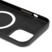 Чехол-накладка для Apple iPhone 12 Pro Max (черный) ORG SM002 экокожа SafeMag