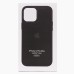 Чехол-накладка для Apple iPhone 12 Pro Max (черный) ORG SM002 экокожа SafeMag