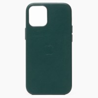 Чехол-накладка для Apple iPhone 12 Pro Max (темно-зеленый) ORG SM002 экокожа SafeMag